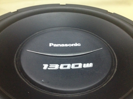 ขายซับ 10" Panasonic  1300W วอยล์เดี่ยว (มีข้างเดียว)ขายถูกๆ900.-