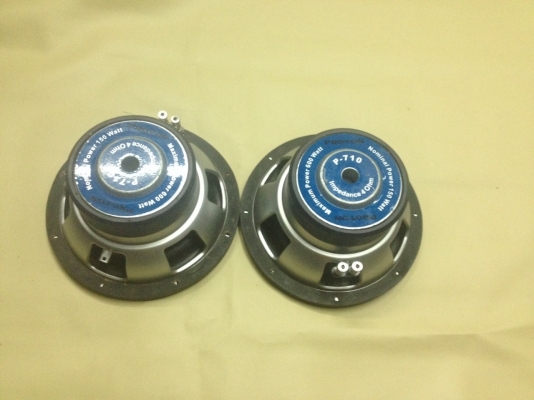 ขายซับ 10" PROTON รุ่น P-710 วอยล์เดี่ยว 1 คู่ ขายถูกๆ 1500.-