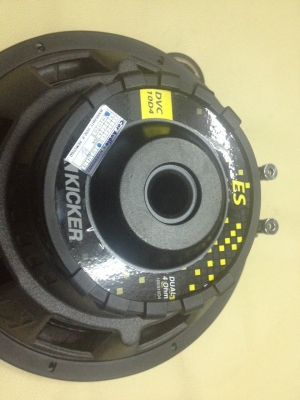 ขายซับของใหม่ 10" KICKER รุ่น ES มีข้างเดียว วอยล์คู่ ขายถูกๆ 2800.- ขายซับของใหม่ 10" KICKER รุ่น ES มีข้างเดียว วอยล์คู่ ขายถูกๆ 2800.-