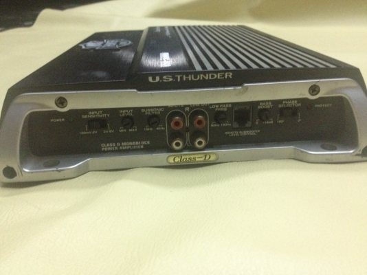 ขายแอมป์ US THUNDER รุ่น UST-5600D Class D ขายถูกๆ1800.-