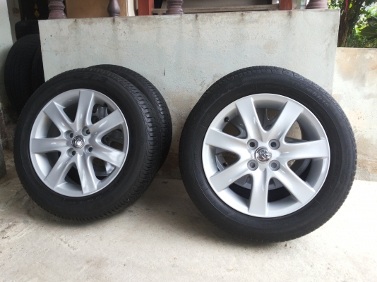 ล้อวีออส ขอบ 15 พร้อมยางปี 2012