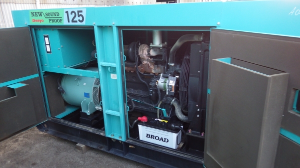 Denyo DCA-125SPK3 ปี 2009 เซ็ตนอกตรงจากญี่ปุ่น ไม่แพง