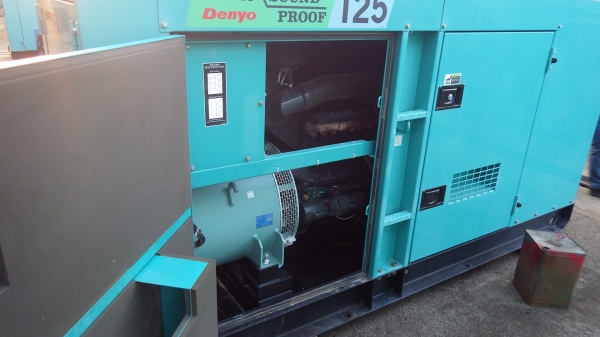 Denyo DCA-125SPK3 ปี 2009 เซ็ตนอกตรงจากญี่ปุ่น ไม่แพง