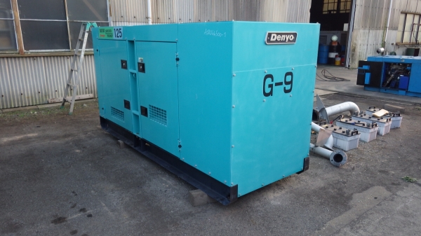 Denyo DCA-125SPK3 ปี 2009 เซ็ตนอกตรงจากญี่ปุ่น ไม่แพง