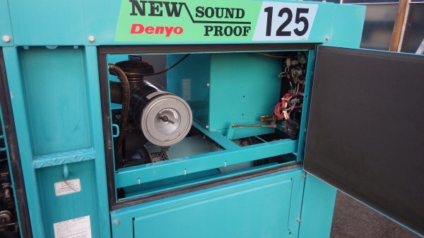 Denyo DCA-125SPK3 ปี 2009 เซ็ตนอกตรงจากญี่ปุ่น ไม่แพง