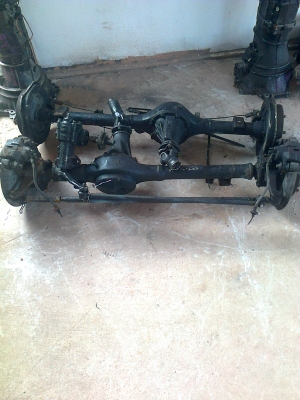 ขายเพลาคาลิเบียน มีกระปุกพวงมาลัยพร้อมยอยข้อต่ออุปกรณ์ หน้าหลัง