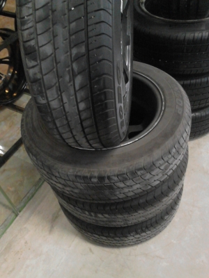 แม๊กพร้อมยาง 185/60R15 DUNLOP SP SPORT 2030  ปีสวยๆ 2012 ขายชุด 4 ล้อ TEL.081-427-3941