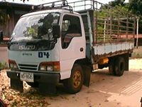 รถหกล้อ NKR110  หัวการ์ตูนสภาพพร้อมใช้  รถสวยเครื่องดี เอกสารทะเบียนพร้อม