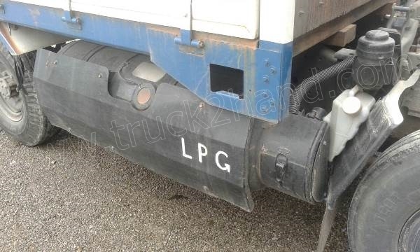 รถกระบะ 4 ล้อใหญ่ใช้เชื้อเพลิง แก๊ซLPG  ISUZU รุ่น NKR