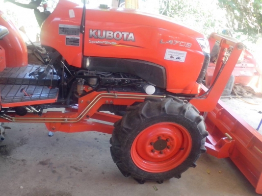 ขายรถไถคูโบต้า  KUBOTA     L4708 (4WD)  พร้อมติดตั้งใบมีดดันหน้าใหม่