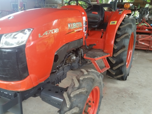 ขายรถไถคูโบต้า  KUBOTA     L4708 (4WD)  พร้อมติดตั้งใบมีดดันหน้าใหม่