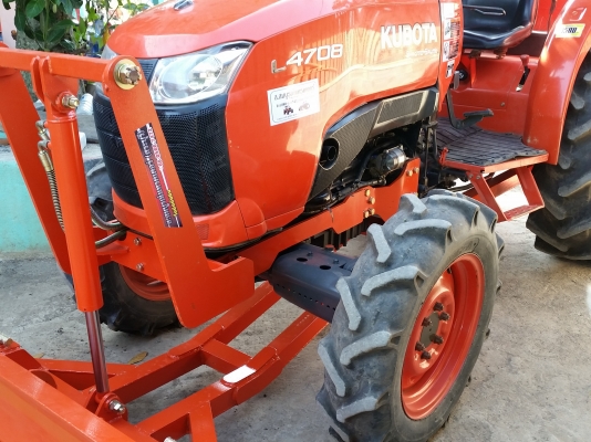 ขายรถไถคูโบต้า  KUBOTA     L4708 (4WD)  พร้อมติดตั้งใบมีดดันหน้าใหม่