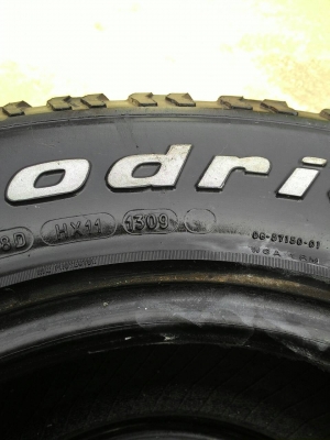 6,900 BF All 265/70R16 6,900 BF All 265/70R16