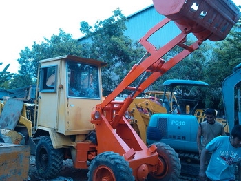 ขาย- รถตักล้อยาง เอวอ่อน MITSU HL-5 เครื่องดีเซล 4 ล้อ ยกได้สูง 3.5 เมตร