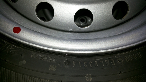 ยาง+กะทะ215.70.15.ผึ่ึ่งออกรถวันที่3.10.57ตอนบ่ายใหม่กิ๊ก