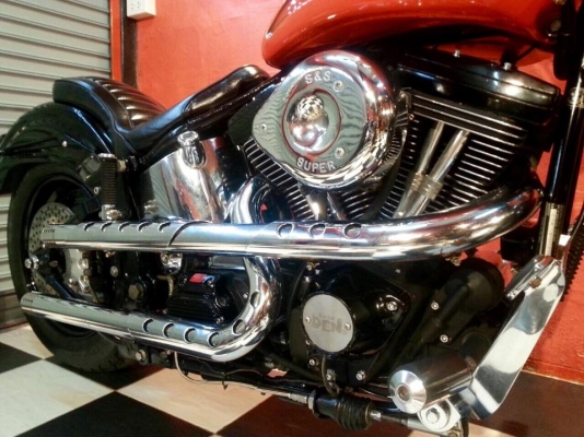T&amp;T BIKE RAMA2 ขายHARRY DAVIDSON FATBOY ปี1997 EVO อินวอยสรรพสามิตแท้ แต่งเทพๆทั้งคัน ขายในราคาเพียง