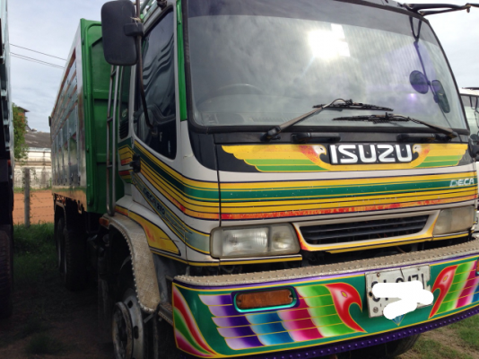 ขายรถบรรทุก 10 ล้อดัมพ์ ISUZU DECA 270 แรงม้าปี 2543 ราคา 1450000