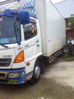 ขายรถบรรทุก HINO FC สูง 2.50 ม.ยาว 7 เมตร  ตู้ทึบ