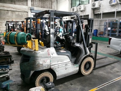 โฟร์คลิฟท์ 2.5 ตัน Mitsubishi FG25T #F17D-50352 นำเข้าจากญี่ปุ่น สนใจโทร. 080-6565422 (หนิง)