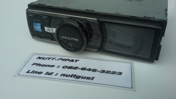 รุ่นใหญ่!! 1Din Alpine iDA-X200 สวยๆ เสียงเยี่ยม