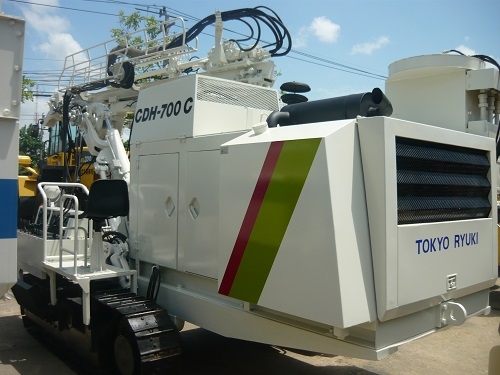 รถเจาะหิน  Tokyo Ruki  รถเก่านอก นำเข้าจากญี่ปุ่น ทนงานหนัก พร้อมใช้งาน