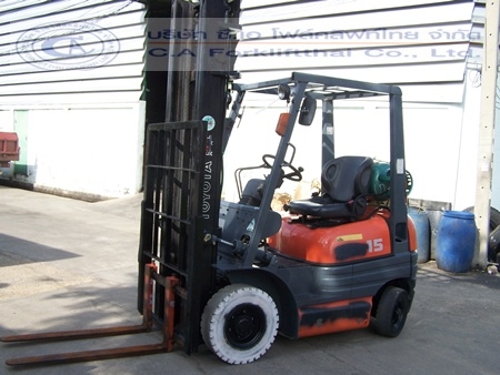 ขาย รถโฟล์คลิฟท์ TOYOTA รุ่น 6-FG15