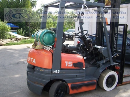 ขาย รถโฟล์คลิฟท์ TOYOTA รุ่น 6-FG15