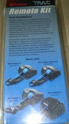 ขาย Winch สมอไฟฟ้าพร้อมรีโมท ของ TRAC สั่งมายังไม่ได้ใช้งาน ขาย Winch สมอไฟฟ้าพร้อมรีโมท ของ TRAC สั่งมายังไม่ได้ใช้งาน