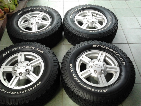 ล้อ + BF All 265/75/16  สภาพดี พร้อมใช้งาน 1ชุด