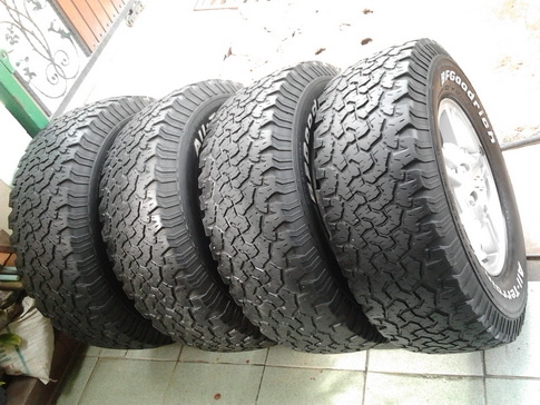 ล้อ + BF All 265/75/16  สภาพดี พร้อมใช้งาน 1ชุด