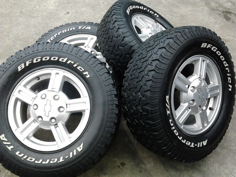 ล้อ + BF All 265/75/16  สภาพดี พร้อมใช้งาน 1ชุด