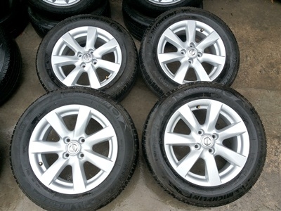 ขายล้อแม็กNISSAN ALMERA VL (รุ่นTOP) พร้อมยาง 4 ล้อ