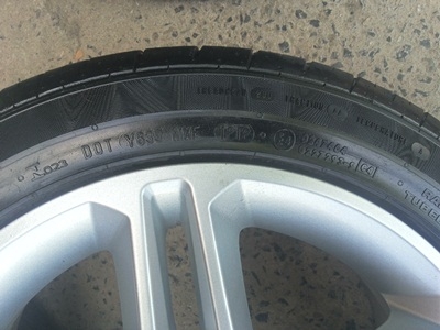 ขายล้อแม็กFORD Fiesta (TOP) ขอบ 16 พร้อมยางปี12 4 ล้อ