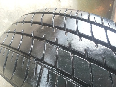 ขายล้อแม็ก TOYOTA TRD ขอบ15 พร้อมยางปี13 4 ล้อ