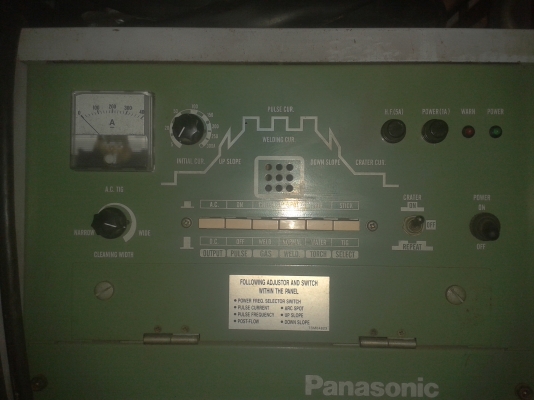 ขายตู้เชื่อมอาร์กอน Panasonic wp-300