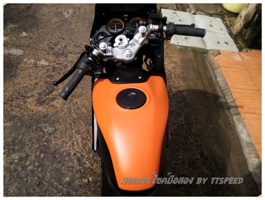 ขาย CBR 150 Wrap สีดำส้มด้าน ไมล์เหลืองปี 50 ขาย CBR 150 Wrap สีดำส้มด้าน ไมล์เหลืองปี 50