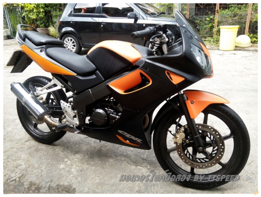 ขาย CBR 150 Wrap สีดำส้มด้าน ไมล์เหลืองปี 50 ขาย CBR 150 Wrap สีดำส้มด้าน ไมล์เหลืองปี 50