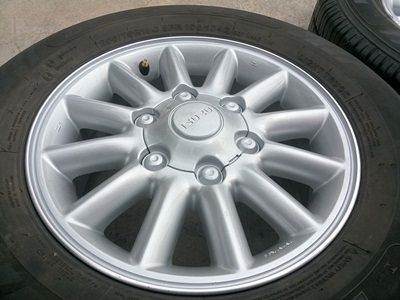 ขายแม็ก ISUZU D-MAX ขอบ 15 12 ก้านพร้อมยาง 4 ล้อ