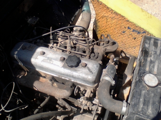 ขายรถอีแต๋นยกสูง  เครื่องยน 6 ล้อ BU3000 เครื่องดี ขับขี่ได้