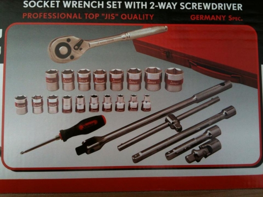 ชุดบล็อค janus 26 ชิ้น ชุดบล็อค janus 26 ชิ้น