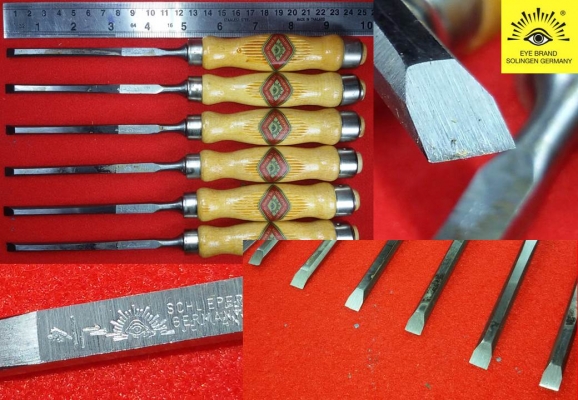 สินค้าตราตา Carl Schlieper - Made in GERMANY เลื่อย สิ่วใหม่เก่าเก็บ