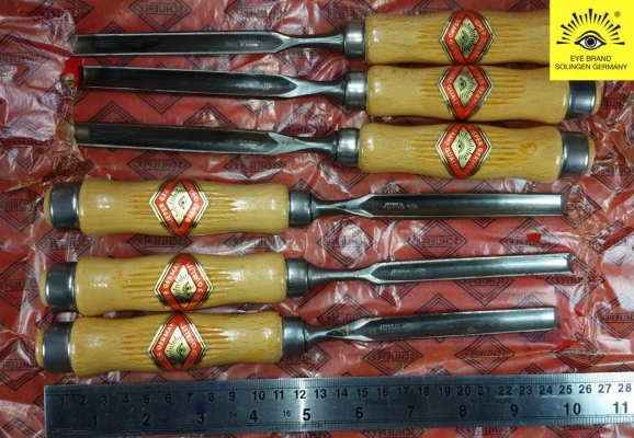 สินค้าตราตา Carl Schlieper - Made in GERMANY เลื่อย สิ่วใหม่เก่าเก็บ