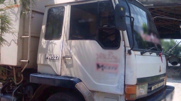 ขายรถบรรทุกสิบล้อดัมพ์ MITSUBISHI TD เครื่องเดิม 6D16-195 แรง 2 เพลา ซีเรียล 4,0xxx กระบะดมพ์โคราช