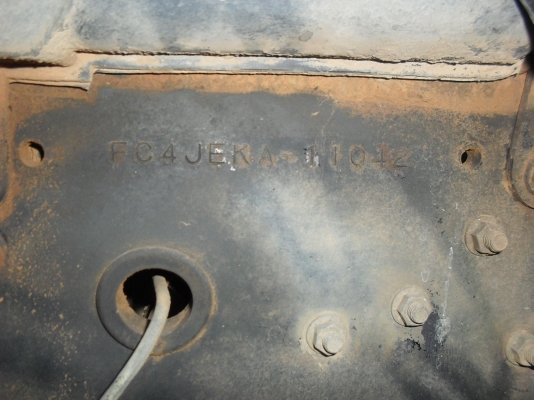 HINO FC4J 140 แรง  ดั๊ม สภาพหัวเก๋งเดิมๆ ไม่เคยทำสี รถมือเดียว