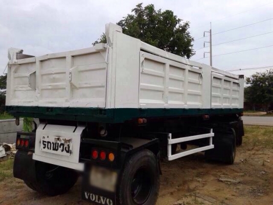 ขายรถบรรทุกพ่วงดัมพ์ VOLVO YV2E4CCD เครื่อง D6B-250 แรง กระบะดัมพ์แม่ลูก ลูก 2 เพลา ทะเบียนพร้อม