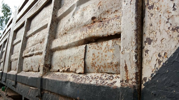 ***ขายแล้วครับขอบคุณ Truck2hand ขาย10ล้อ2เพลาดั้มถูกๆ HINO SUMO FM227LD วางเครื่องHO7C-185แรง (ลงเล่ม) เครื่องดีเกียร์ดี ช่วงล่าง2เพลาเดิม คัสซีดี มีบวมซับใน กับ มีตำหนิ คัสซีแตกกลางตัวซ้าย รอยแตกขึ้นประมาณ2นิ้ว (ตามรูป) ที่เหลือไม่ปะไม่ดาม สโลวเดิม กระบะ