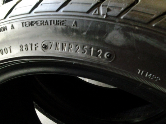 dunlop 195/45/16 ปี12 ใหม่มากๆ