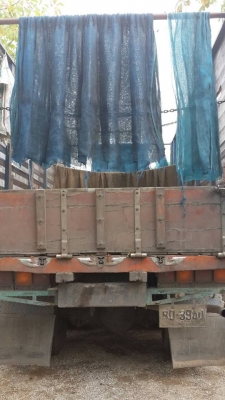 รถสิบล้อ หน้ายิ้ม เครื่อง 6HE พวงมาลัยเพาเว่อร์