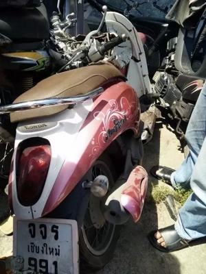 ขาย สกู้ปปี้ ปี 54 ตามสภาพทะเบียนโอน ภาษีเต็ม