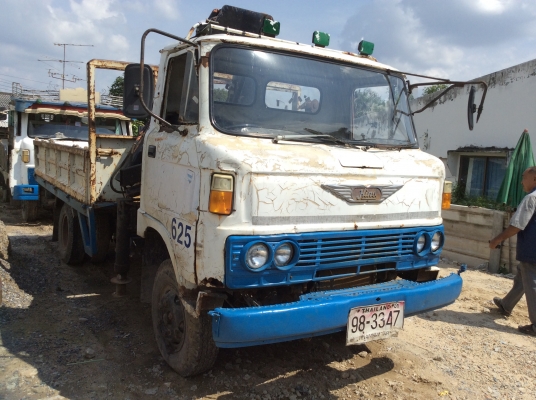 ขาย6ล้อ FM เครื่อง6สูบ ติดตั้งเฮียบ 3ตัน ปี90พร้อมใช้งาน